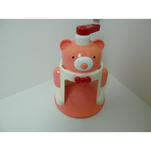 昭和レトロ ピノチオ くまさんの氷かき 箱付 日本製 中古 長期保管品