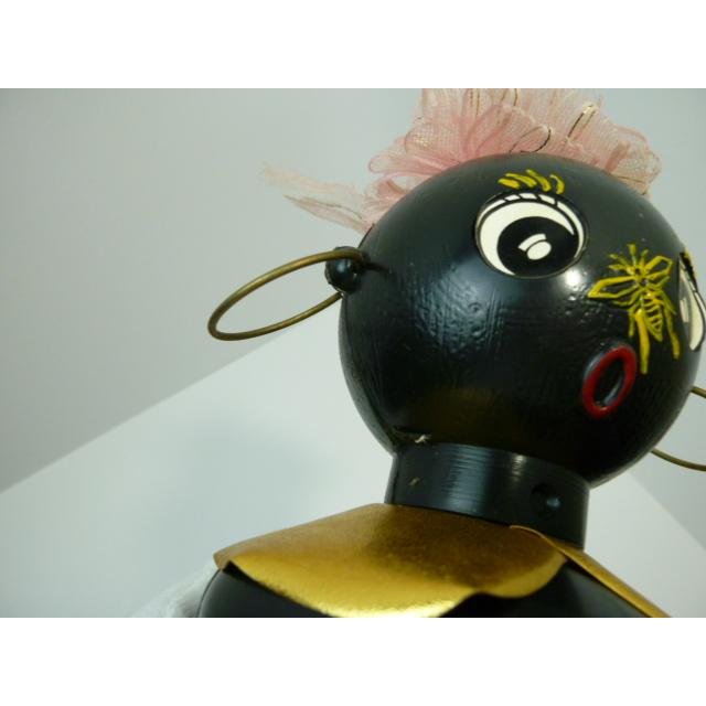 昭和レトロ　ダッコちゃん風の貯金箱　中古　長期保管品 |  | 13