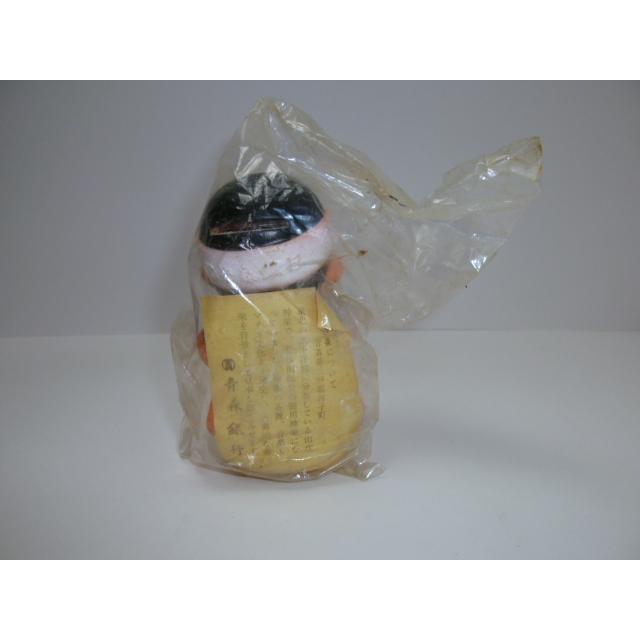 昭和レトロ　青森銀行　青銀アッちゃん貯金箱　郷土のおまつりシリーズ　田子神楽の巻(2)　未開封未使用　長期保管品　あおもりぎんこう　ノベルティ |  | 05