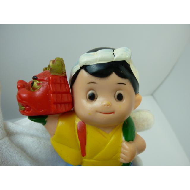 昭和レトロ　青森銀行　青銀アッちゃん貯金箱　郷土のお祭りシリーズ　獅子舞の巻　中古　長期保管品　あおもりぎんこう　ノベルティ |  | 06