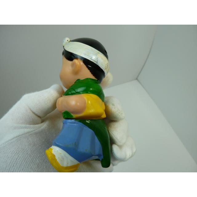 昭和レトロ　青森銀行　青銀アッちゃん貯金箱　郷土のお祭りシリーズ　獅子舞の巻　中古　長期保管品　あおもりぎんこう　ノベルティ |  | 09