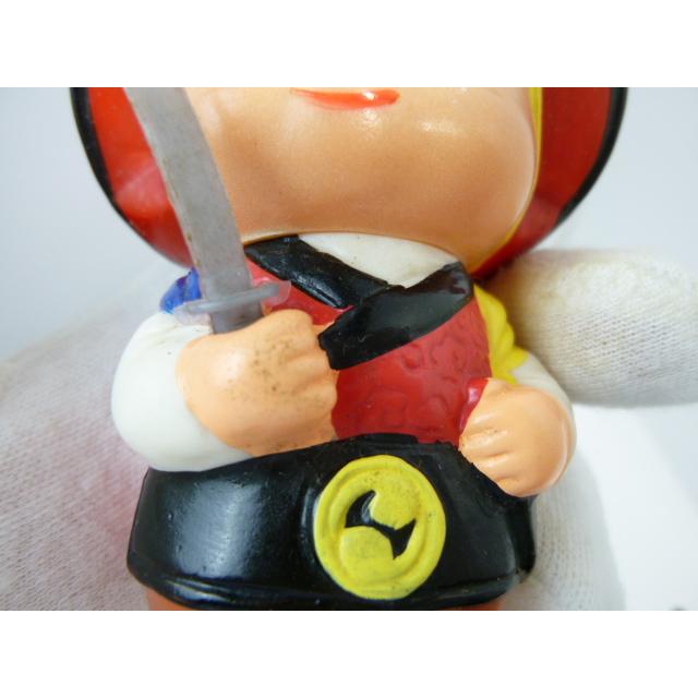 昭和レトロ　青森銀行　青銀アッちゃん貯金箱　刀兜の人　中古　長期保管品　あおもりぎんこう　ノベルティ |  | 11