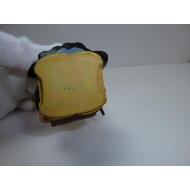 昭和レトロ　青森銀行　青銀アッちゃん貯金箱　太鼓をたたく人（茶の帽子）　中古　長期保管品　あおもりぎんこう　ノベルティ |  | 07