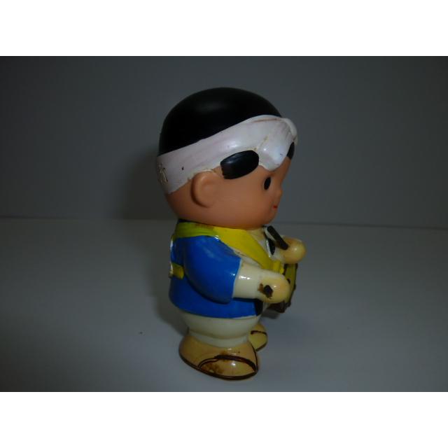 昭和レトロ　青森銀行　青銀アッちゃん貯金箱　太鼓をたたく人（ハチマキ）　中古　長期保管品　あおもりぎんこう　ノベルティ |  | 05