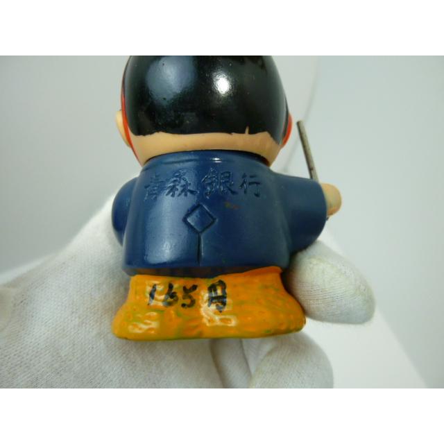 昭和レトロ　青森銀行　青銀アッちゃん貯金箱　八戸えんぶり　中古　長期保管品　あおもりぎんこう　ノベルティ |  | 13