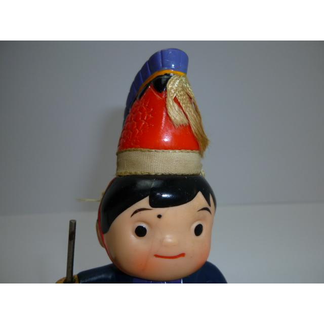 昭和レトロ　青森銀行　青銀アッちゃん貯金箱　八戸えんぶり　中古　長期保管品　あおもりぎんこう　ノベルティ |  | 01