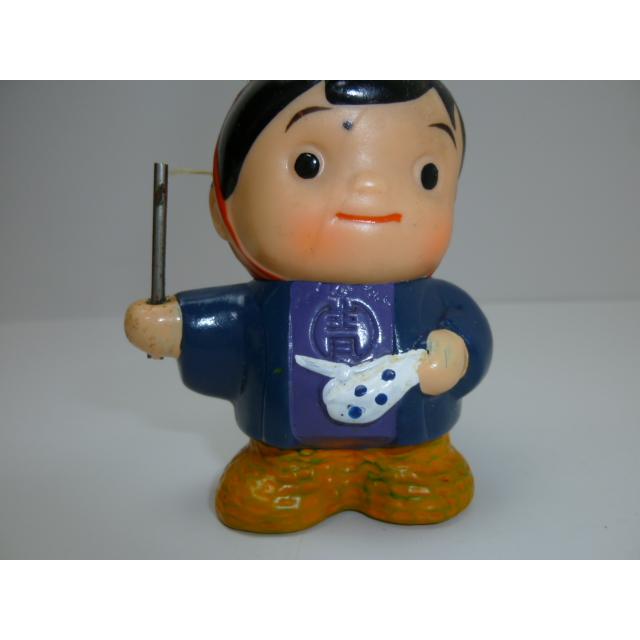 昭和レトロ　青森銀行　青銀アッちゃん貯金箱　八戸えんぶり　中古　長期保管品　あおもりぎんこう　ノベルティ |  | 02