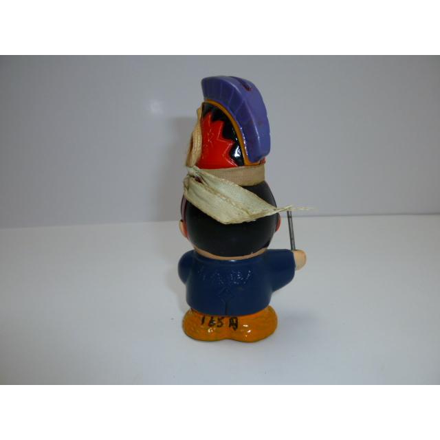 昭和レトロ　青森銀行　青銀アッちゃん貯金箱　八戸えんぶり　中古　長期保管品　あおもりぎんこう　ノベルティ |  | 04