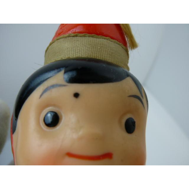 昭和レトロ　青森銀行　青銀アッちゃん貯金箱　八戸えんぶり　中古　長期保管品　あおもりぎんこう　ノベルティ |  | 09