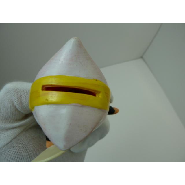 昭和レトロ　青森銀行　青銀アッちゃん貯金箱　扇子を持つ人　中古　長期保管品　あおもりぎんこう　ノベルティ |  | 10