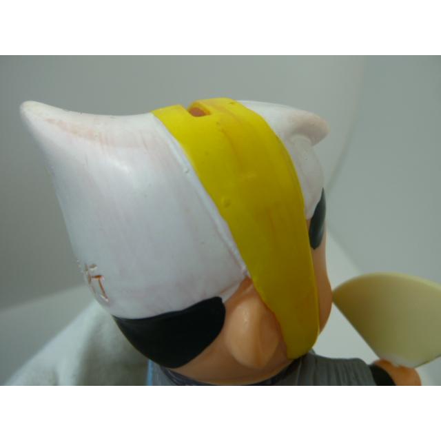 昭和レトロ　青森銀行　青銀アッちゃん貯金箱　扇子を持つ人　中古　長期保管品　あおもりぎんこう　ノベルティ |  | 18