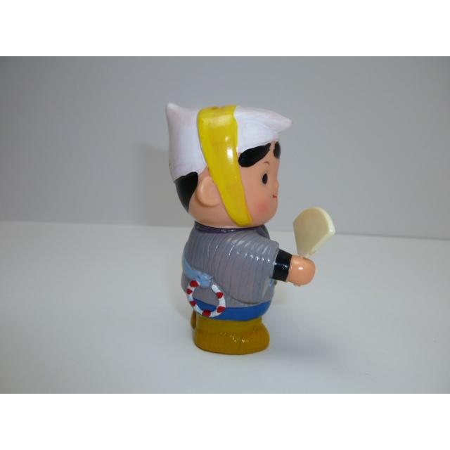 昭和レトロ　青森銀行　青銀アッちゃん貯金箱　扇子を持つ人　中古　長期保管品　あおもりぎんこう　ノベルティ |  | 06