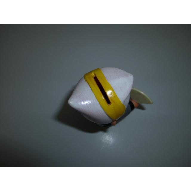 昭和レトロ　青森銀行　青銀アッちゃん貯金箱　扇子を持つ人　中古　長期保管品　あおもりぎんこう　ノベルティ |  | 07