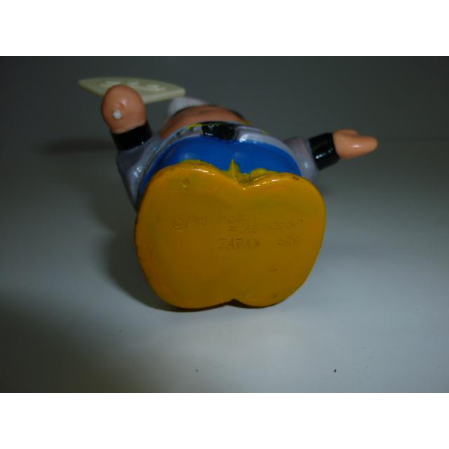 昭和レトロ　青森銀行　青銀アッちゃん貯金箱　扇子を持つ人　中古　長期保管品　あおもりぎんこう　ノベルティ |  | 08