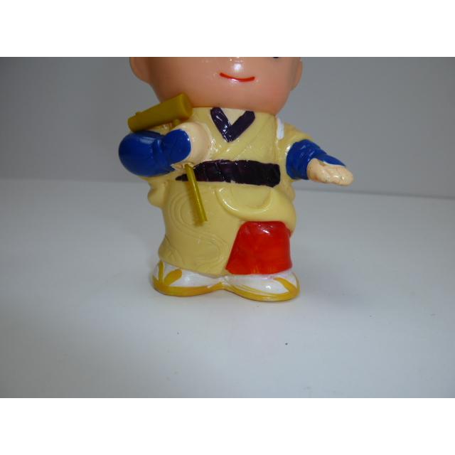 昭和レトロ　青森銀行　青銀アッちゃん貯金箱　杵を持った人(2)　中古　長期保管品　あおもりぎんこう　ノベルティ |  | 02