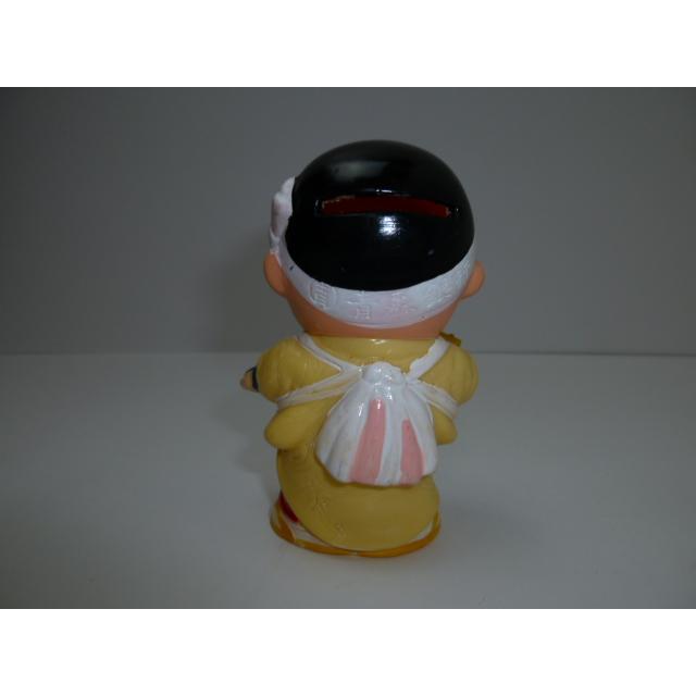 昭和レトロ　青森銀行　青銀アッちゃん貯金箱　杵を持った人(2)　中古　長期保管品　あおもりぎんこう　ノベルティ |  | 04