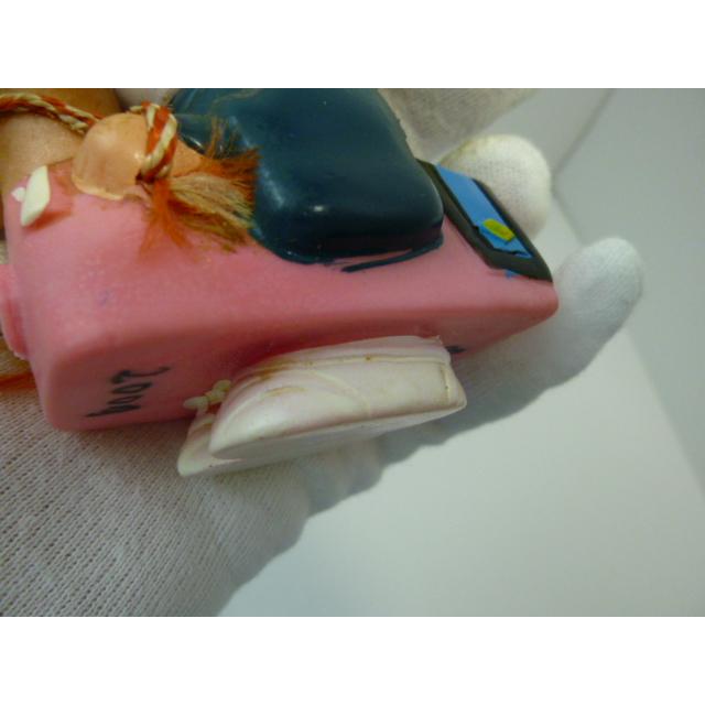 昭和レトロ　青森銀行　青銀アッちゃん貯金箱　南部駒おどり（ピンク）(1)　中古　長期保管品　あおもりぎんこう　ノベルティ |  | 14