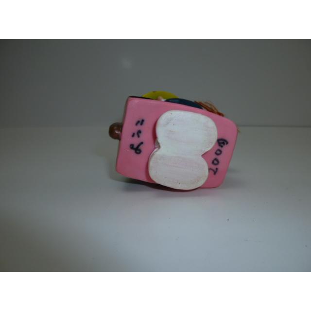 昭和レトロ　青森銀行　青銀アッちゃん貯金箱　南部駒おどり（ピンク）(1)　中古　長期保管品　あおもりぎんこう　ノベルティ |  | 07