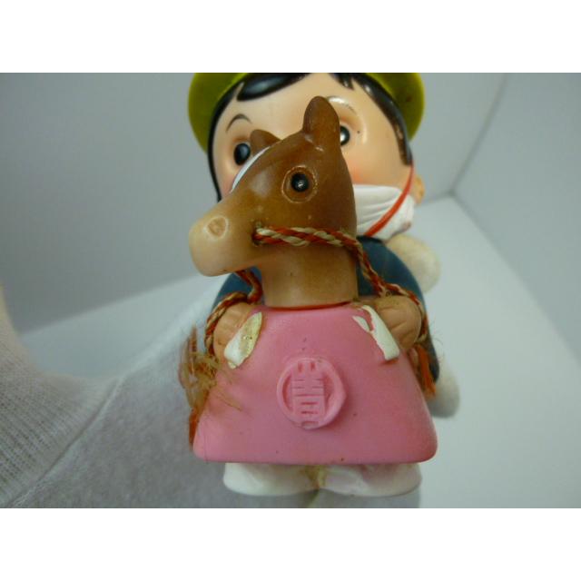 昭和レトロ 青森銀行 青銀アッちゃん貯金箱 南部駒おどり（ピンク）(1