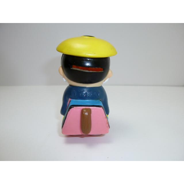 昭和レトロ　青森銀行　青銀アッちゃん貯金箱　南部駒おどり（ピンク）(2)　中古　長期保管品　あおもりぎんこう　ノベルティ |  | 04