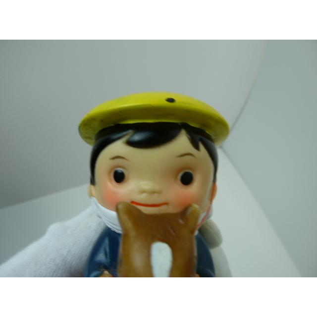 昭和レトロ　青森銀行　青銀アッちゃん貯金箱　南部駒おどり（ピンク）(2)　中古　長期保管品　あおもりぎんこう　ノベルティ |  | 08