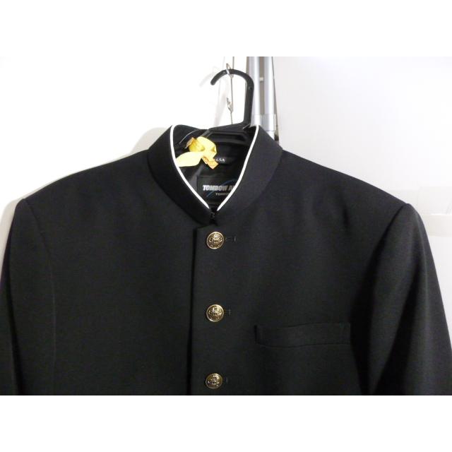 TOMBOW APEX ラウンドカラー標準型学生服（学ラン） 165A 中古 業者