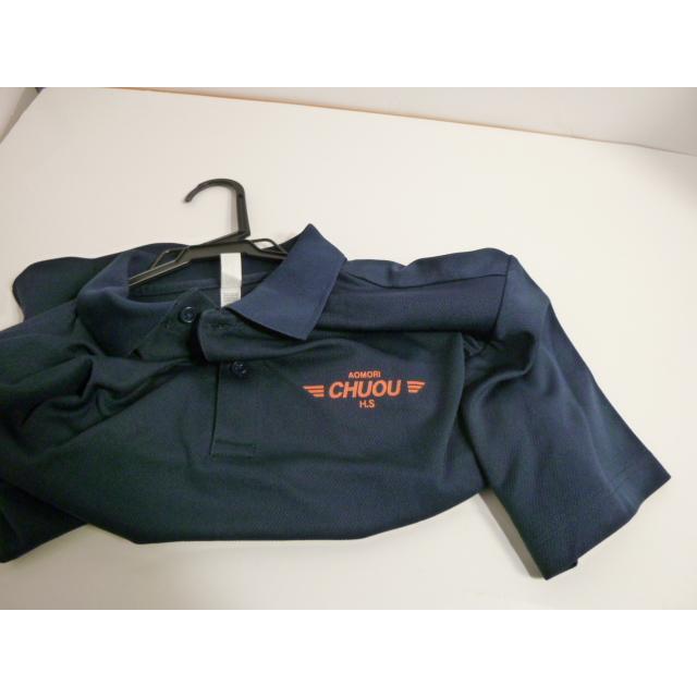 青森県立青森中央高校 男子ポロシャツ/サイズL 中古 保管品