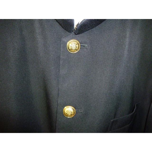 KANKO 青森県立青森高等学校 ラウンドカラー黒学生服（学ラン） 190A 中古 左下ダメージあり 業者クリーニング済み |  | 05