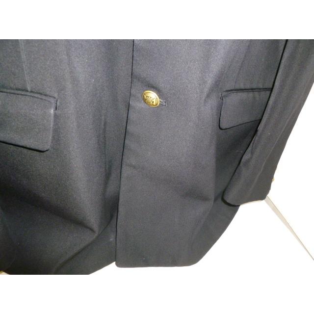 KANKO 青森県立青森高等学校 ラウンドカラー黒学生服（学ラン） 190A 中古 左下ダメージあり 業者クリーニング済み |  | 07