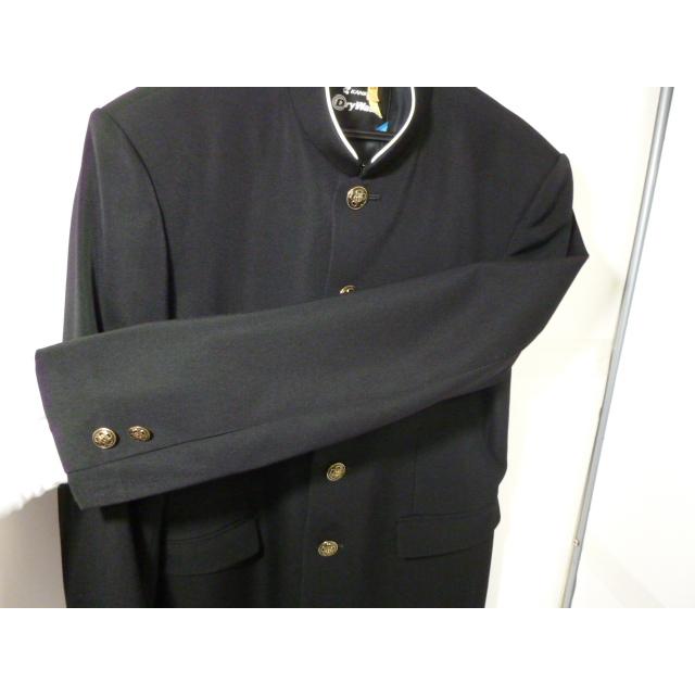 KANKO カンコー ドライウオッシュ ラウンドカラー黒学生服（学ラン） 165A  中古 業者クリーニング済み |  | 10
