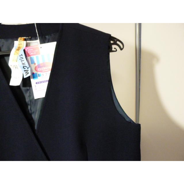 青森県立弘前実業高等学校 女子制服ベスト165A+校章セット 中古 長期保管品 業者クリーニング済み |  | 10