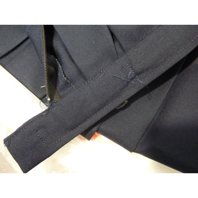 青森県立青森商業高等学校 女子制服5点セット(上着155A、スカート(不明・実寸W64)、スカート(72×59)、リボン、ベスト155A) 中古 業者クリーニング済み |  | 10