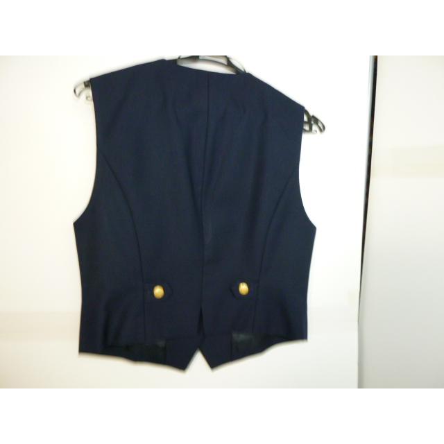 青森県立青森商業高等学校 女子制服5点セット(上着155A、スカート(不明・実寸W64)、スカート(72×59)、リボン、ベスト155A) 中古 業者クリーニング済み |  | 18