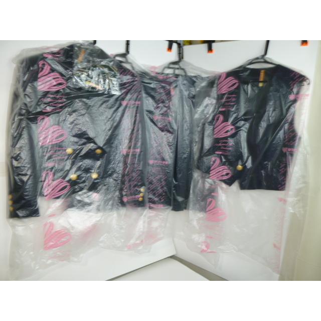 青森県立青森商業高等学校 女子制服5点セット(上着155A、スカート(不明・実寸W64)、スカート(72×59)、リボン、ベスト155A) 中古 業者クリーニング済み |  | 20