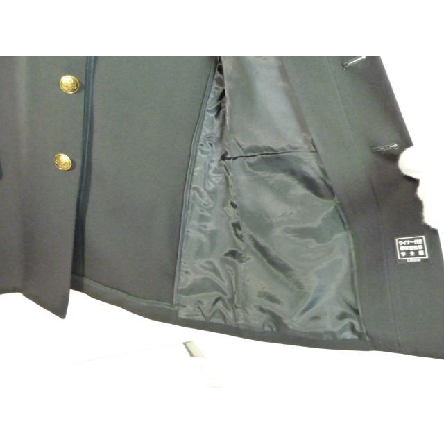 青森東高等学校男子制服 KANKO（カンコー)  Dry Wash ライナー付きラウンドカラー黒学生服170AとズボンW76の上下セット校章付き 中古 クリーニング済み |  | 12