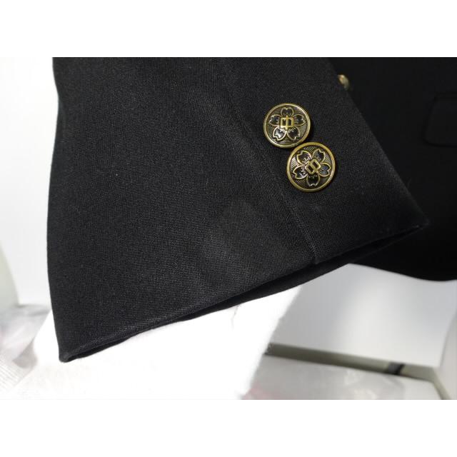 KANKO（カンコー)  Dry Wash ラウンドカラー黒学生服（学ラン）165AとズボンW76の上下セット 中学校男子制服 中古 業者クリーニング済み |  | 02