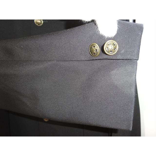 KANKO（カンコー)  Dry Wash ラウンドカラー黒学生服（学ラン）165AとズボンW76の上下セット 中学校男子制服 中古 業者クリーニング済み |  | 03