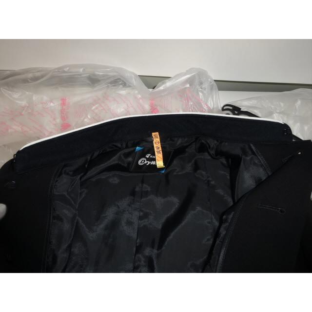 KANKO（カンコー)  Dry Wash ラウンドカラー黒学生服（学ラン）165AとズボンW76の上下セット 中学校男子制服 中古 業者クリーニング済み |  | 09