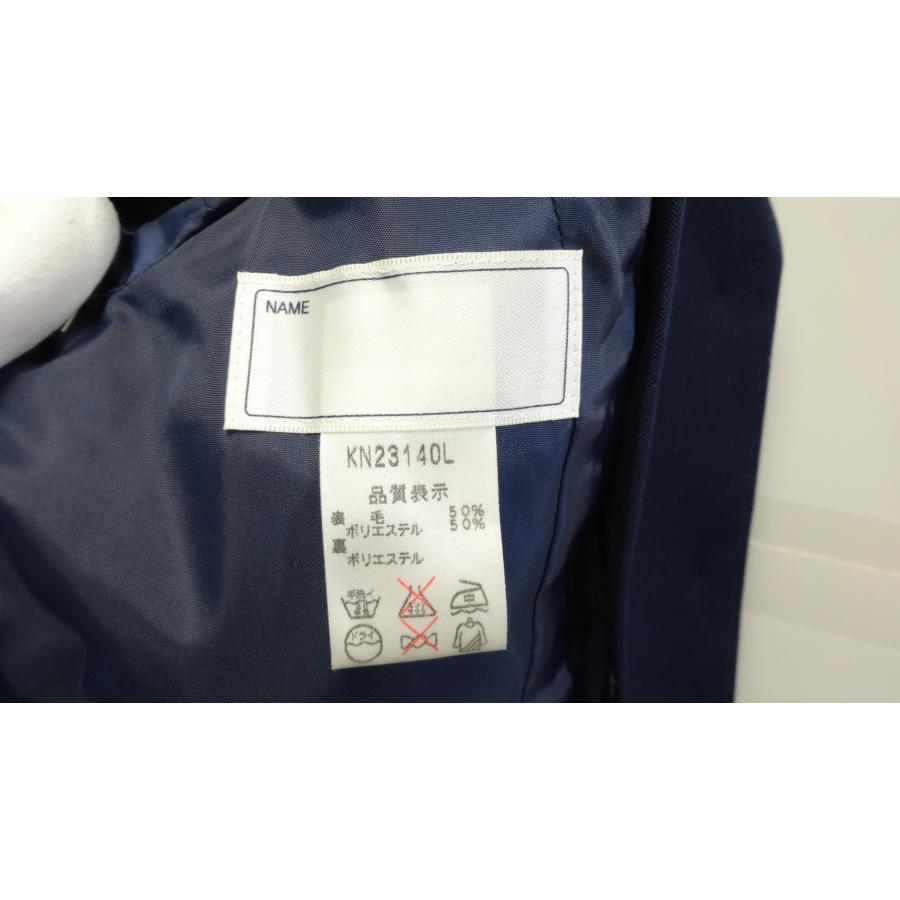KANKO（カンコー) 青森市立油川中学校 女子制服上下セット(上着155A・ライナー欠品、スカートW63) 中古 業者クリーニング済み・長期保管品 |  | 09