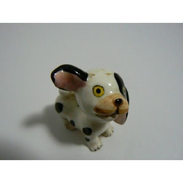 昭和レトロ　犬の陶器置物2個セット　中古 |  | 03