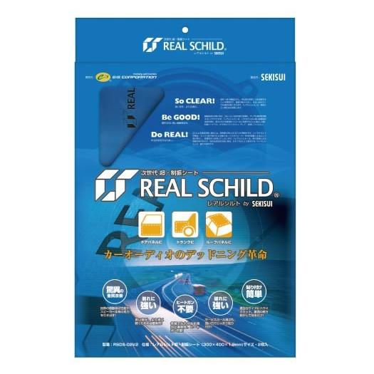 レアルシルト RSDS−02v2 2枚入り カーオーディオ用高性能デッドニング