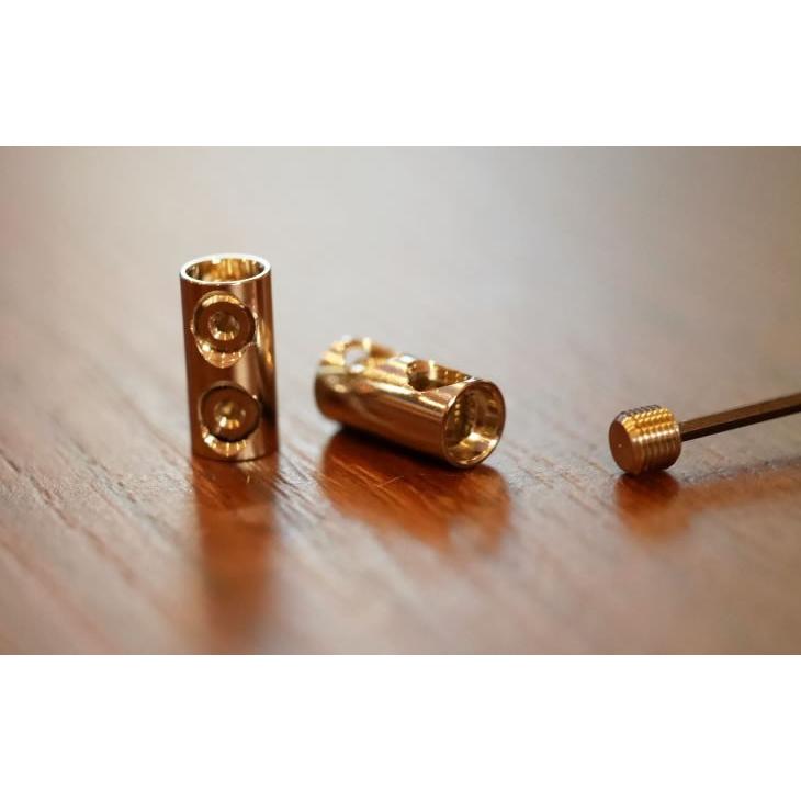 M&Mデザイン　SDJ-01(12個) SDJ-02(4個) M&Mデザイン SDJ-01 円柱型ケーブルダイレクトジョイント 主に配線同士