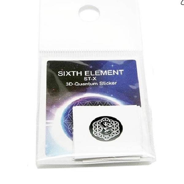 SIXTH-ELEMENT/シックスエレメント ST-P 3D Quantum Sticker直径