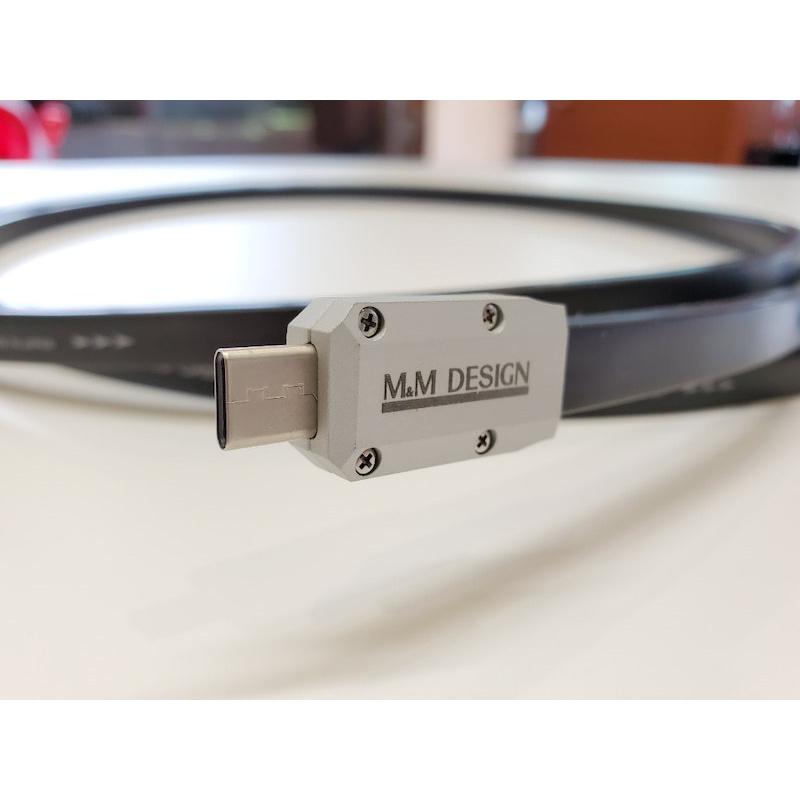 M&Mデザイン SN−USB6000 TypeA→TypeC ハイレゾ対応USBケーブル3.0