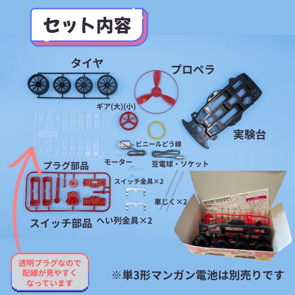 小学4年生 理科教材 電気のはたらき E型 ブラック スポーツカータイプ