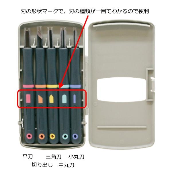 彫刻刀 セット 小学生 男子 女子 送料無料 ネコポス配送 付鋼製 よしは
