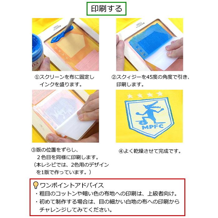 孔版 サン描画 技法 シルクスクリーンセット サン描画キット 個人用