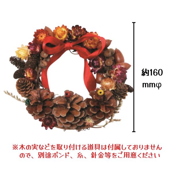 クリスマスリース手作り キット 子供 クリスマスリースキット 森の