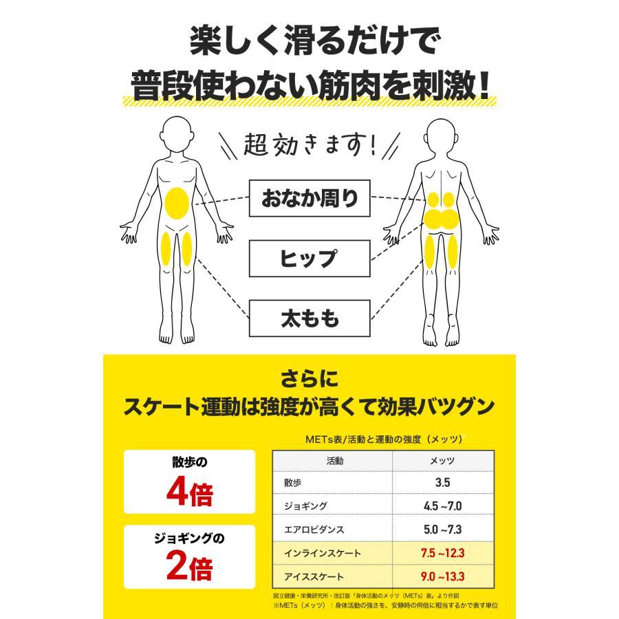 スライドボード 180cm 宅トレ ダイエット器具 PIVOT-GEAR 運動器具 室内 スライダーボード スライディングボード 体幹トレーニング ヒップアップ すぐ届く｜28kshop｜05