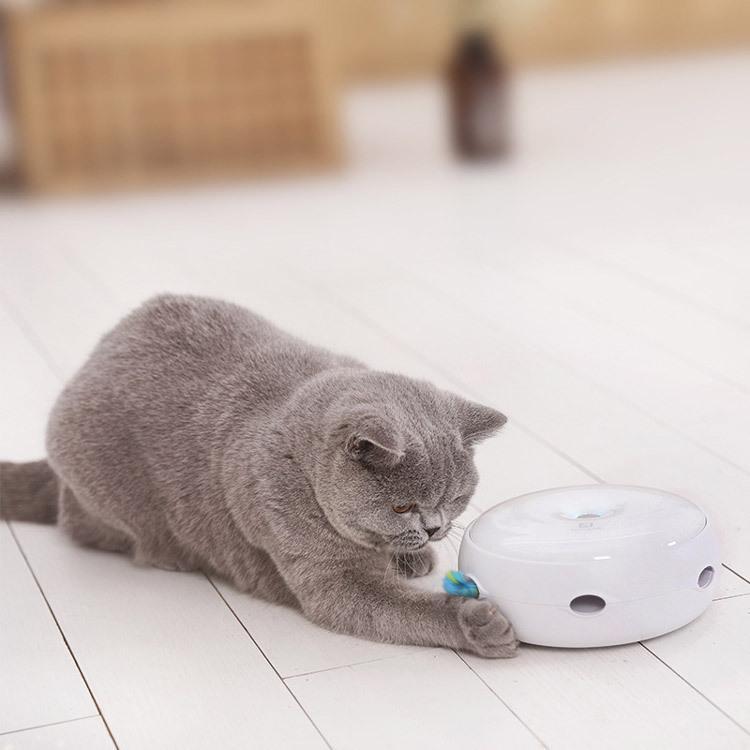 猫 おもちゃ ねこ 猫のおもちゃ 交換用羽毛 プレゼント 電動 自動 電池式 自動 子猫 遊具 遊び道具 ストレス　解消｜28kshop｜03